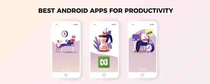 Aplikasi Android untuk meningkatkan produktivitas kerja