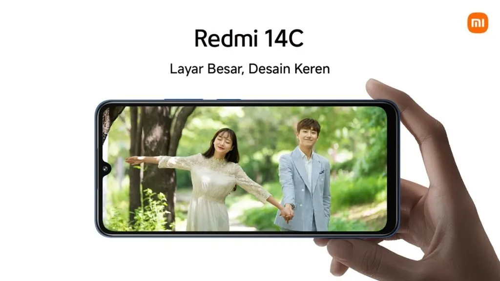 Redmi 14C, smartphone entry-level, pengalaman hiburan, layar besar, baterai tahan lama, performa andal, streaming video, chipset MediaTek, sertifikasi TÜV Rheinland, harga terjangkau, maraton film, streaming musik, pilihan warna, penjualan resmi.