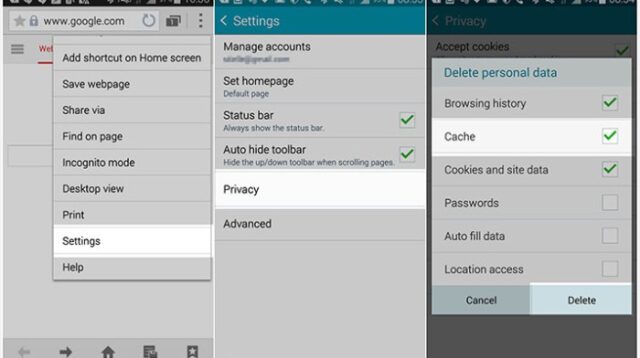 Cara Mengatasi HP Android Lemot Dengan Membersihkan Cache