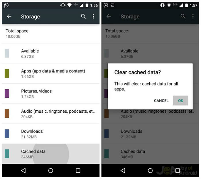 Cara Mengatasi HP Android Lemot Dengan Membersihkan Cache