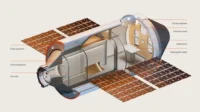 NASA 2030, stasiun luar angkasa, Haven-1, teknologi antariksa, peluncuran SpaceX, kapsul futuristik, misi bulan, eksplorasi Mars, gravitasi buatan, inovasi ruang angkasa, energi nuklir, orbit Bumi, kolaborasi komersial, astronot pensiun, modul besar, proyek yang ambisius , rencana jangka panjang, sumber daya asteroid, tenggelamnya ISS, desain minimalis.