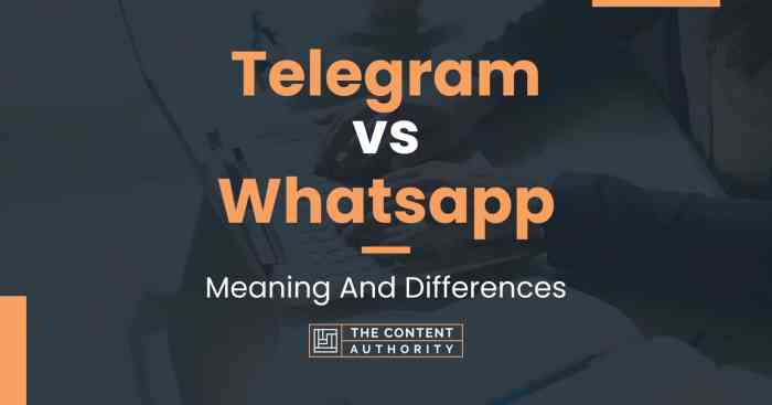 Telegram comparison