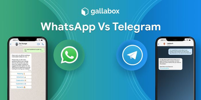 Telegram vs whatsapp messenger brosix messaging instant