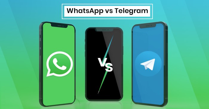 Telegram whatsapp vs app